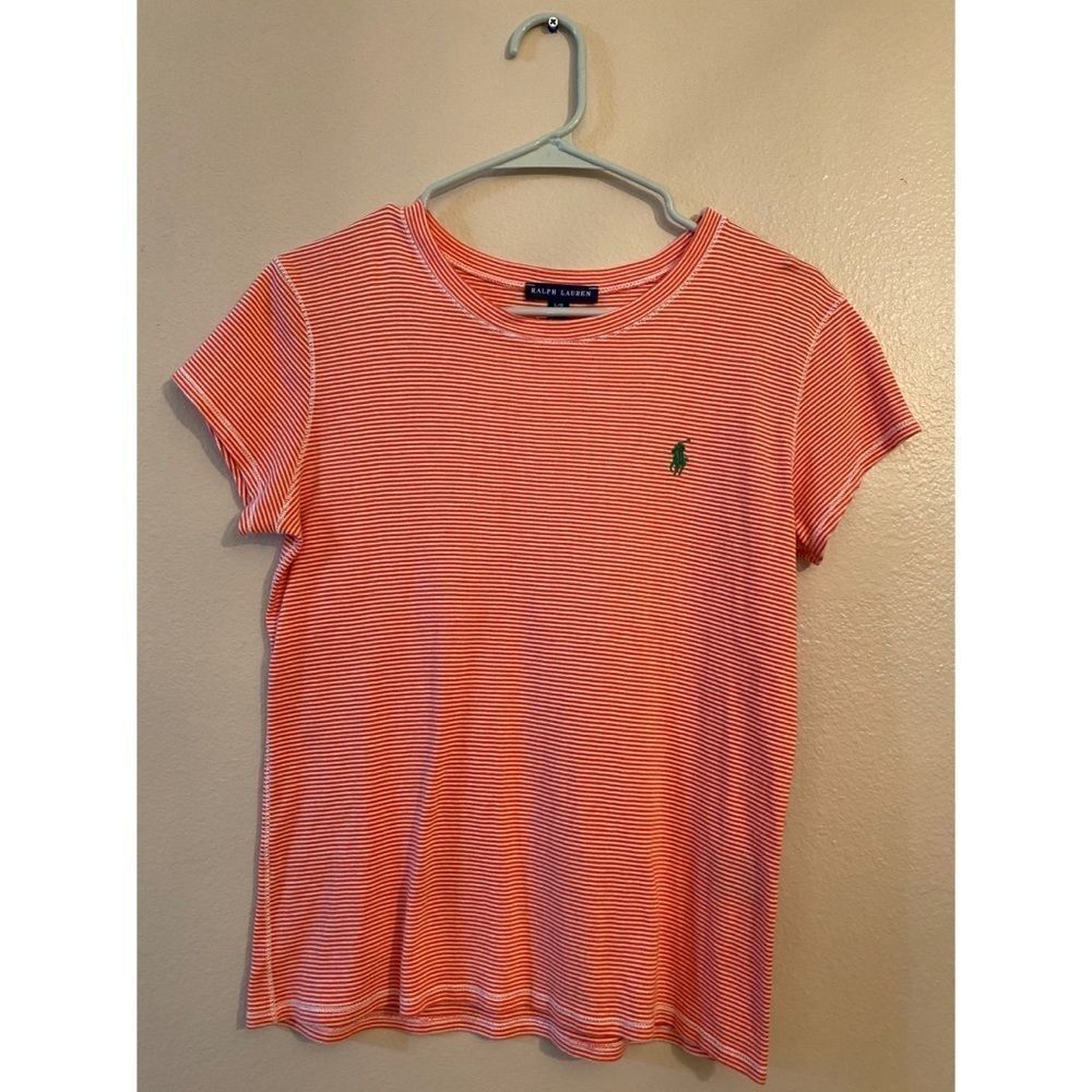 🎆Ralph Lauren Stripe Cotton Jersey T-Shirt - Picture 4 of 5
